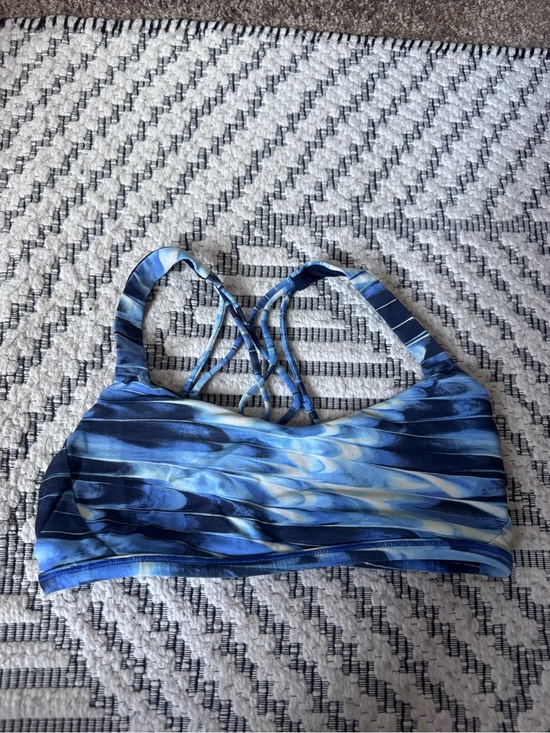 lululemon athletica Other - lululemon Blue Wave Strappy Sports Bra